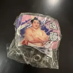 大相撲ガチャ　遠藤関　ストラップ付フォンタブ　国技館