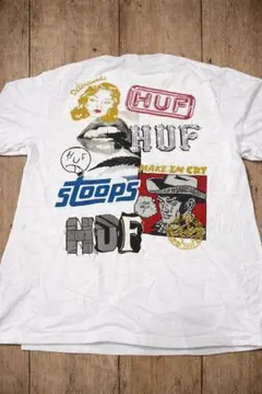 HUF グラフィックプリント Tシャツ