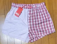 ディーゼル　新品　メンズ　トランクス(ピンク/レッドM)