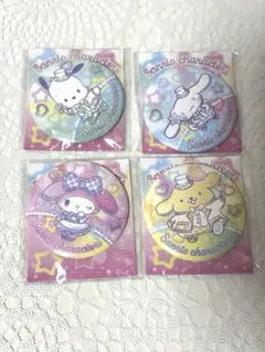 サンリオ　缶ミラー　セブンイレブン　4個セット