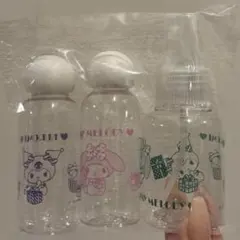 クロミ マイメロ トラベルグッズ シャンプー リンス入れ ボトル 旅行セット