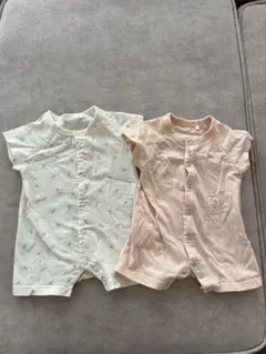 ロンパース・カバーオール 2枚セット