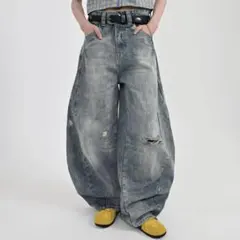 ダメージデニム レディース