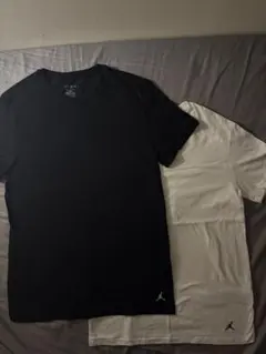 JORDAN Tシャツ 2枚セット ブラック ホワイト
