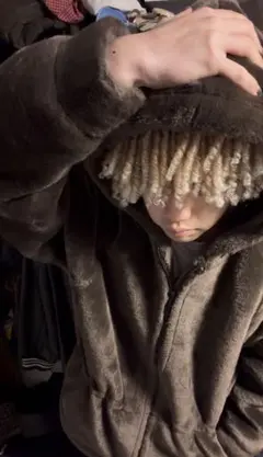 bboyファーアウタージャケット　00s 90s B系