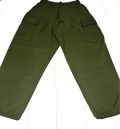JACKROSE カーゴパンツ ミリタリーパンツ オリーブ ウエストゴム　M