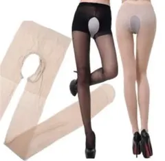 オープンクロッチのストッキング　2足セット