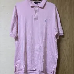 Polo by Ralph Lauren ピンク ポロシャツ L