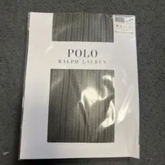 POLO RALPH LAUREN ヘリンボーンストライプ ストッキング M-L