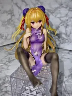 To LOVEる とらぶる ダークネス フィギュア リペイント 金色の闇