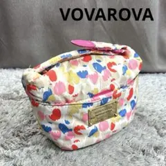 VOVAROVA ボバロバ ポーチ 小物入れ ナイロン ゴールドプレートロゴのサムネイル
