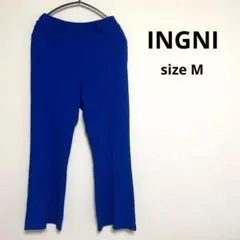 【INGNI】イング(M)パンツ　スラックス　ウエストゴム