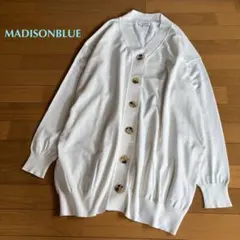 MADISONBLUE ビッグカーディガン ロングカーディガン ホワイトのサムネイル