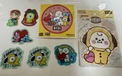 BT21 キャラクター ステッカー 8枚セット