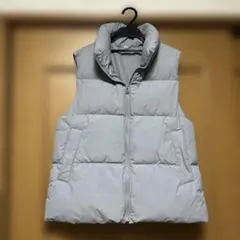 GU ジーユー グレー 中綿 ベスト Mサイズ
