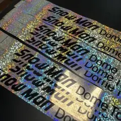 Snow Man 2026 ON 銀テープ