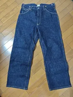 お値引あり　schott ワイドデニム　34のサムネイル