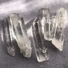 【虹入り！バーコードくっきり綺麗】レムリアンシードクリスタル　水晶　ポイント48