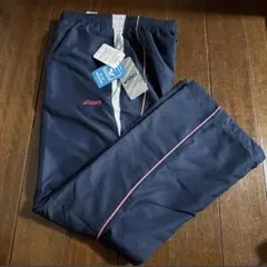 asics デュアルサーモパンツ　L ネイビー　レディース