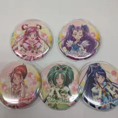 プリキュア5GOGO! 缶バッジ 全プリキュア展 20周年