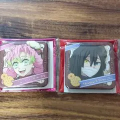 鬼滅の刃 バレンタイン ギフト缶バッジ 蜜璃 伊黒