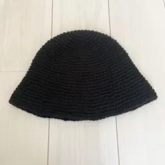 バケットハット　クラッシャーハット　バケハ　クロシェハット　ハンドメイド　韓国