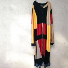 ASHLEY STEWART カラーブロック 26/28W 大きめ カラフル