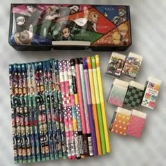 鬼滅の刃 鉛筆 消しゴム ペンケース セット