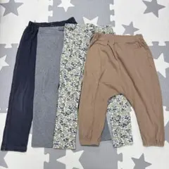 UNIQLO　ユニクロ　レギンス　ジョガーパンツ　まとめ売り　4点　100
