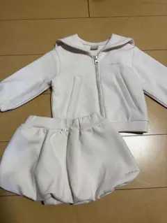 女の子 80 petitmain セットアップ