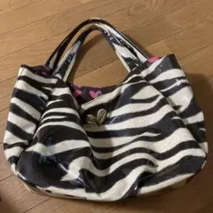 ゼブラ柄 トートバッグ