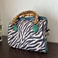 LeSportsac ゼブラ柄 ミニボストンバッグ LeSportsac ゼブラ柄 ミニボストンバッグ