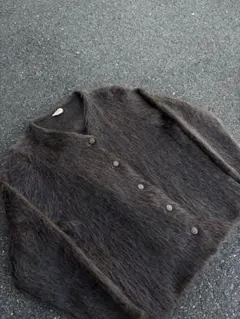 50s 60s mohair モヘア　カーディガン　シャギー
