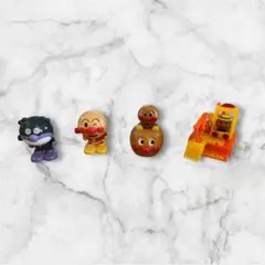 アンパンマン ぜんまいおもちゃ4個セット