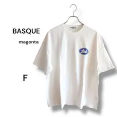 【バスクマゼンタ】Tシャツ カレッジロゴ ビッグシルエット ヴィンテージのサムネイル