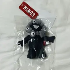 【完売品！】関西万博　ミャクミャク　EDWINデニム　ぬいぐるみキーホルダー