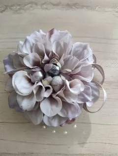 コサージュ　フォーマル　卒業式　卒園式　入学式　淡いラベンダー