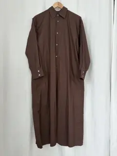 steven alan コットンシャツワンピース　ブラウン