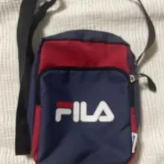 FILA ショルダーバッグ ネイビー/レッド