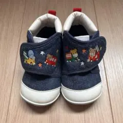 ミキハウス ベビーシューズ 11.5 ネイビー