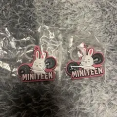 MINITEEN ぷっくりめじるしアクセサリー 2個セット