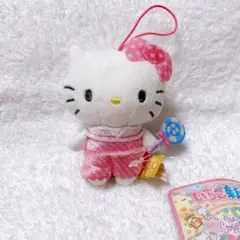 サンリオ　マスコットぬいぐるみセット　ハローキティ　こぎみゅん　いちご新聞 サンリオ マスコットぬいぐるみセット ハローキティ こぎみゅん