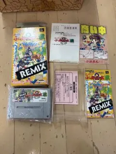スーパーファミコン す〜ぱ〜ぷよぷよ通 リミックス ソフト