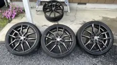 まさ様専用NISSAN Y51フーガ 純正20インチ ガンメタタイヤホイール4本