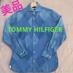早い者勝ち❣️美品 TOMMY HILFIGER デニムシャツ インディゴ