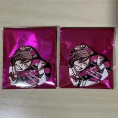 花魁坂京夜 ハート缶バッジ バニー 2点 桃源暗鬼