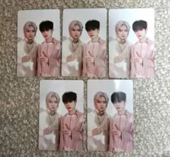 ZB1 ゆらゆら ミナムズトレカ5枚　ゼベワン　リッキー　ジウン