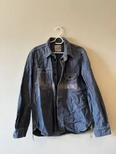 Studio Dartisan ダークブルー デニムシャツのサムネイル