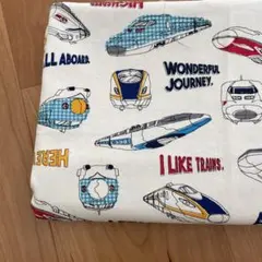 新幹線　ハギレ　オックス 生地