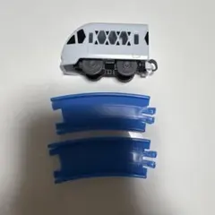 カプセルプラレール 25周年特別版 東武スペーシアX 後尾車＆曲線レール2